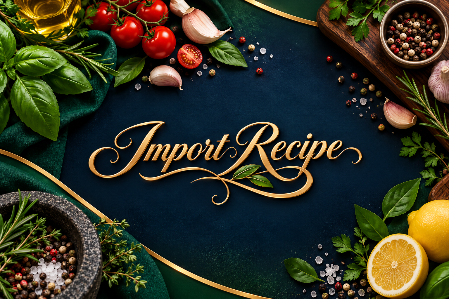 Import Recipe illustration